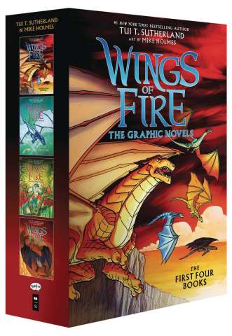 Wings of Fire Vols 1-4 (Box Set)