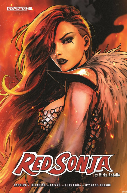 Red Sonja #8 (Sozomaika Cover)