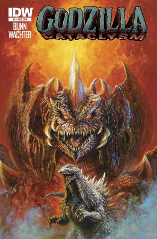 Godzilla: Cataclysm #5 (Subscription Cover)