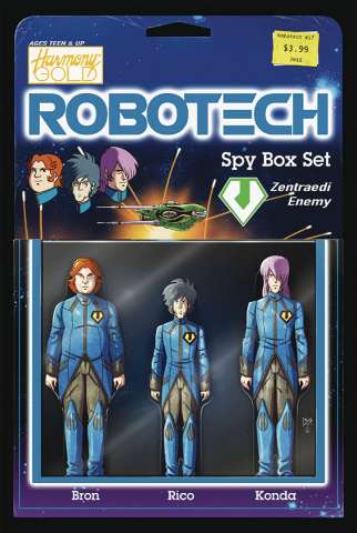 Robotech #17 (Action Figure Cover)