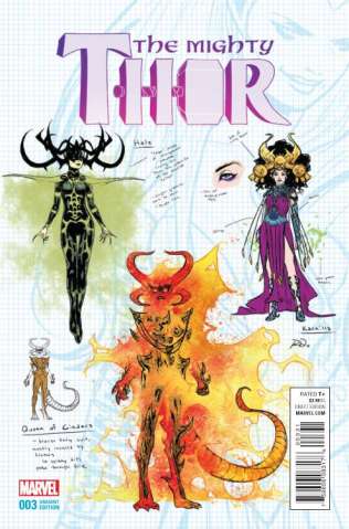 The Mighty Thor #3 (Dauterman Design Cover)