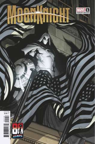 Moon Knight #1 (Larraz Captain America 80th Anniversary Cover)