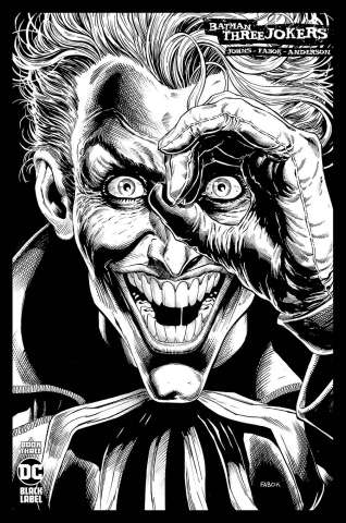 Batman: Three Jokers #3 (1:100 Jason Fabok B&W Cover)