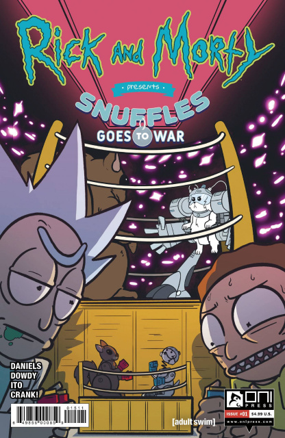 Rick and Morty Presents: Snuffles Goes To War #1 (Dowdy Cover)