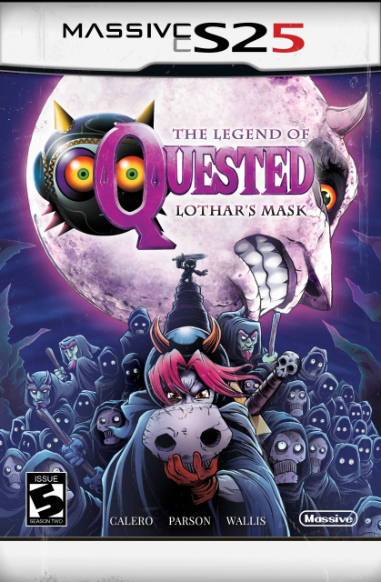 Quested, Season 2 #5 (Richardson Video Game Homage Cover)