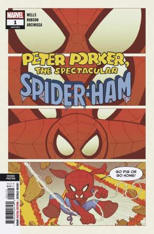 Spider-Ham #1 (Robson 2nd Printing)