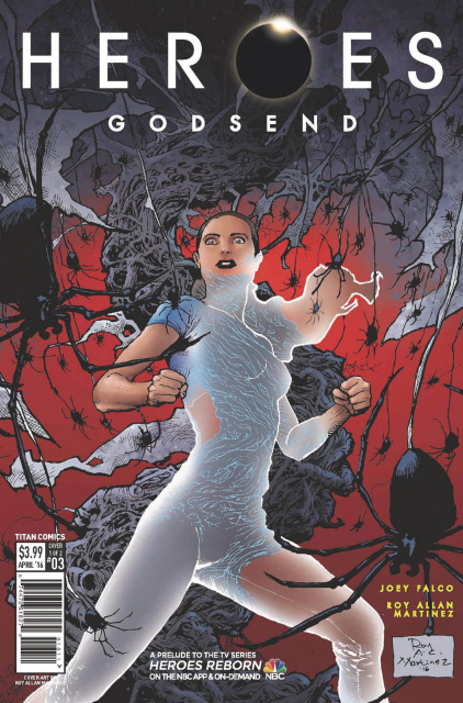 Heroes: Godsend #3 (Martinez Cover)