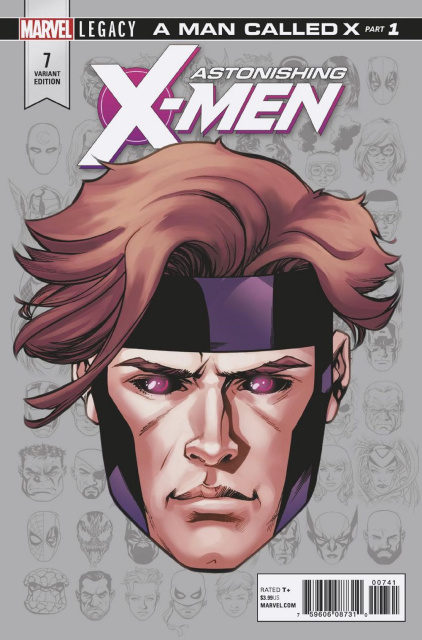 Astonishing X-Men #7 (McKone Legacy Headshot Cover)