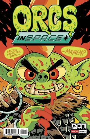 Orcs in Space #4 (Vigneault Cover)