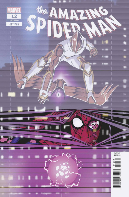 The Amazing Spider-Man #12 (Reilly Window Shades Cover)