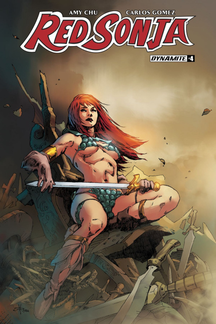 Red Sonja #4 (Rubi Subscription Cover)