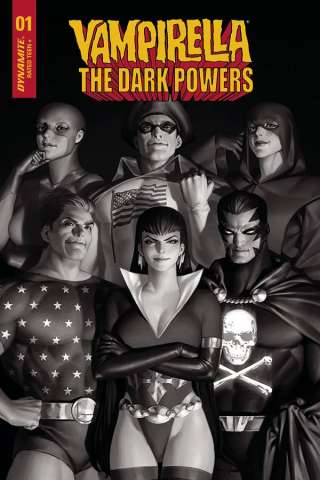 Vampirella: The Dark Powers #1 (45 Copy Yoon B&W Cover)