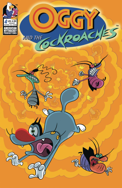 Oggy and the Cockroaches #4 (Cover B)