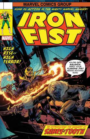 Iron Fist #73 (Perkins Cover)