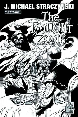 The Twilight Zone #1 (Fat Jack's Comicrypt B&W Cover)