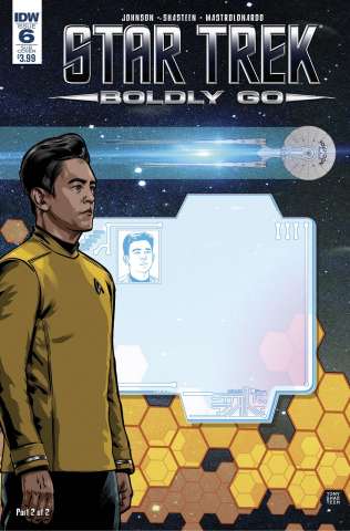 Star Trek: Boldly Go #6 (Subscription Cover)