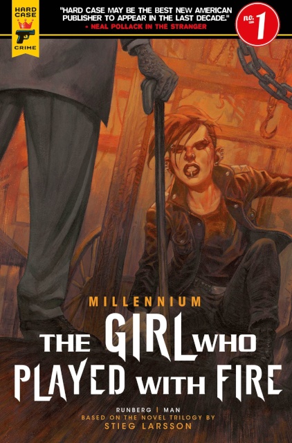 The Girl Who Played With Fire #1 (Book Cover)