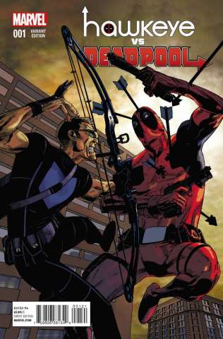 Hawkeye vs. Deadpool #1 (Pearson Cover)
