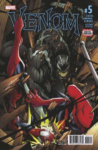 Venom #5 (2nd Printing Sandoval)