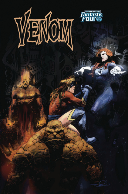 Venom #5 (Zaffino Return of Fantastic Four Cover)