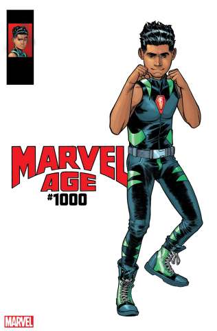 Marvel Age #1000 (Javier Garron Marvel Icon Cover)