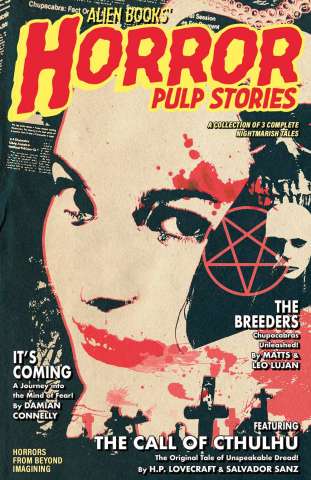 Alien Books' Horror Pulp Stories (Connelly Cover)