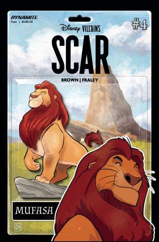 Disney Villains: Scar #4 (10 Copy Action Figure Cover)