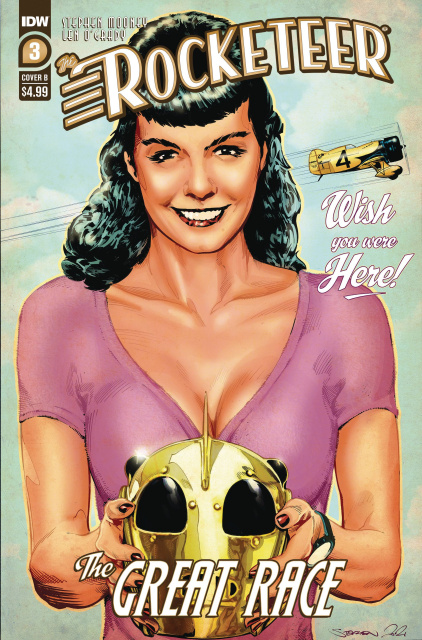 The Rocketeer: The Great Race #3 (Stephen Mooney Cover)