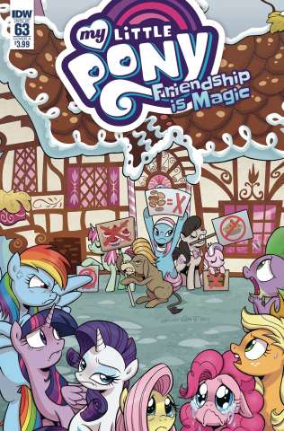 My Little Pony: Friendship Is Magic #63 (Hickey Cover)