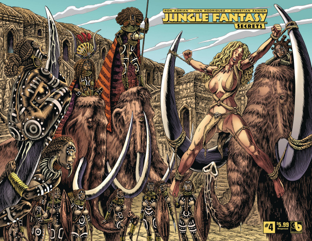 Jungle Fantasy: Secrets #4 (Wrap Cover)