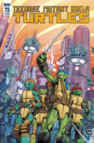 Teenage Mutant Ninja Turtles #73 (Smith Cover)