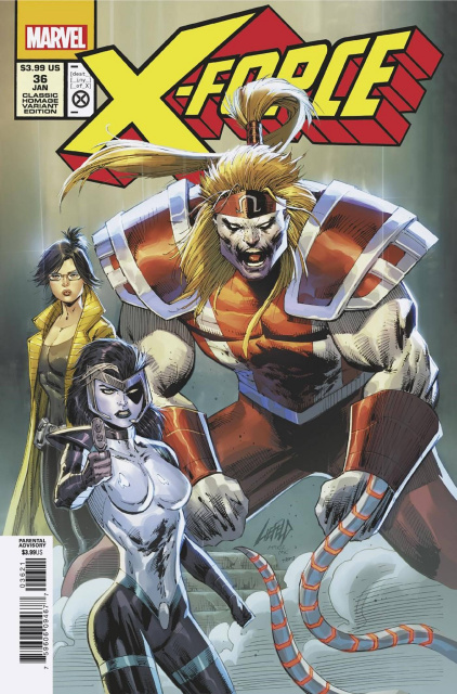 X-Force #36 (Liefeld Classic Homage Cover)