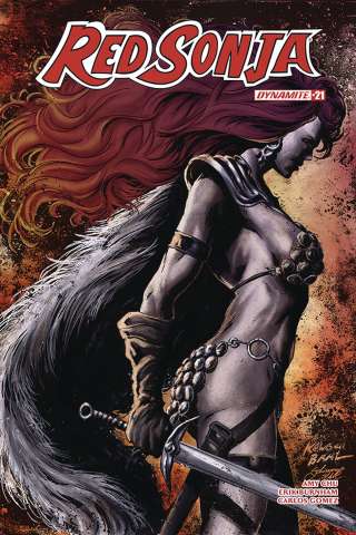 Red Sonja #21 (Baal Cover)