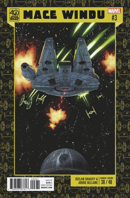 Star Wars: Mace Windu, Jedi of the Republic #3 (40th Anniversary Cover)