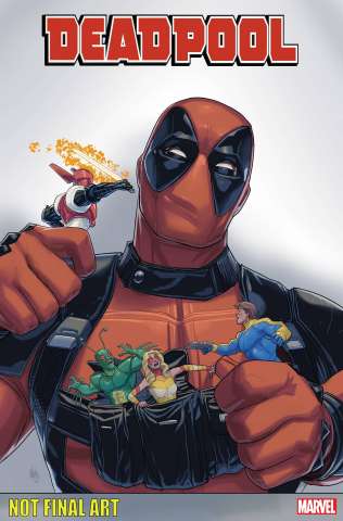 Deadpool #1 (Peter Woods Micronauts Cover)