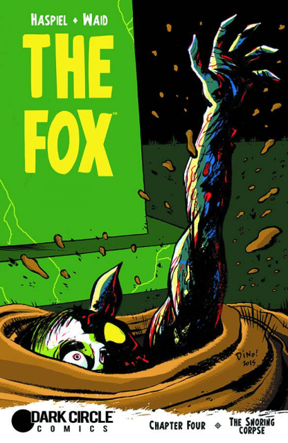 The Fox #4 (Haspiel Cover)