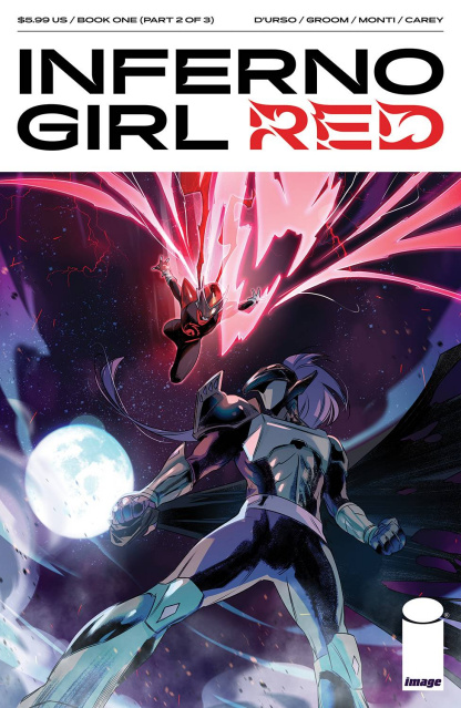 Inferno Girl Red: Book One #2 (Favoccia Cover)