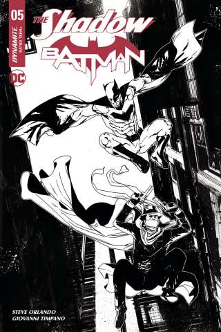 The Shadow / Batman #5 (30 Copy Carey Cover)