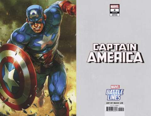 Captain America #4 (Maxx Lim Marvel Battle Lines Cover)