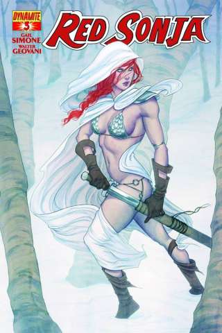 Red Sonja #3 (Frison Cover)