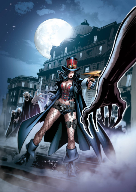 Grimm Fairy Tales: Van Helsing #6: 10th Anniversary Special (Qualano Cover)