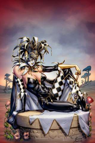 Grimm Fairy Tales: Wonderland - Clash of Queens #3 (Dooney Cover)