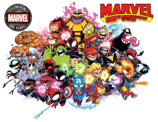 Marvel: 85th Anniversary Special (Skottie Young Wraparound Cover)