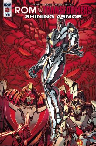 ROM vs. The Transformers: Shining Armor #2 (Sears Cover)