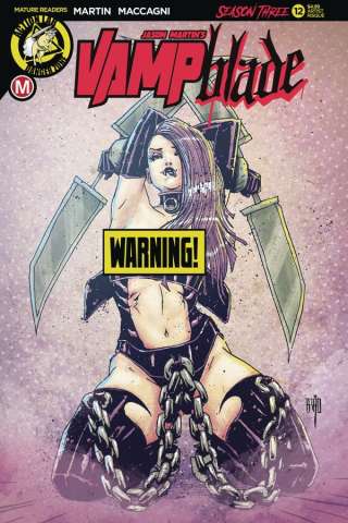Vampblade, Season Three #12 (Brao Risque Cover)