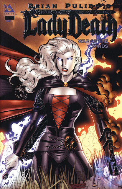 Medieval Lady Death: War of the Winds #1 (Platinum Foil Cover)