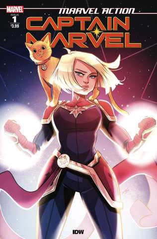 Marvel Action: Captain Marvel #1 (Boo Cover)
