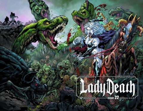 Lady Death #22 (Wrap Cover)