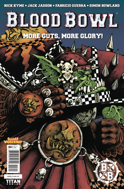 Blood Bowl: More Guts, More Glory! #4 (Classic Game Cover)