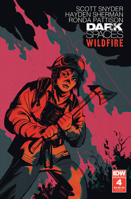 Dark Spaces: Wildfire #4 (Sterle Cover)
